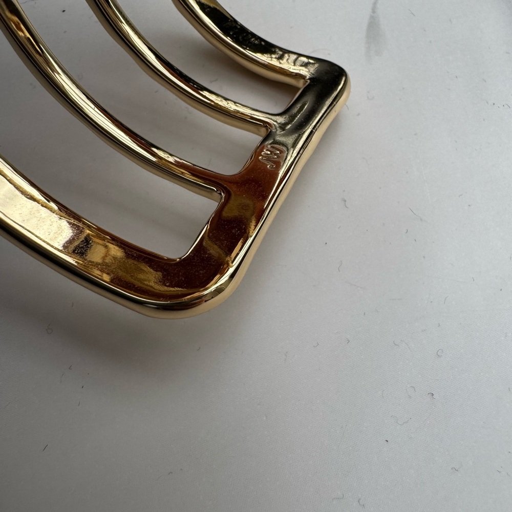 Jane Win Forever Eclipse Gold Bangle Bracelet Cuf… - image 5